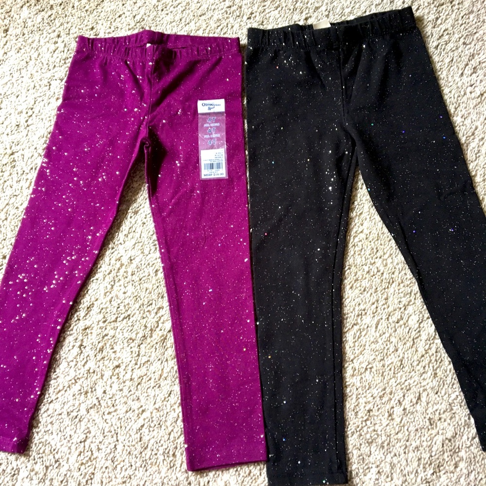 Toddler girl Sparkle leggings